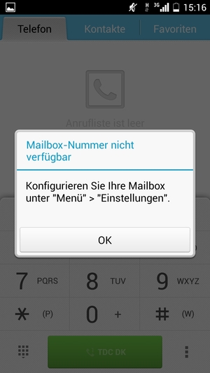 Wählen Sie OK