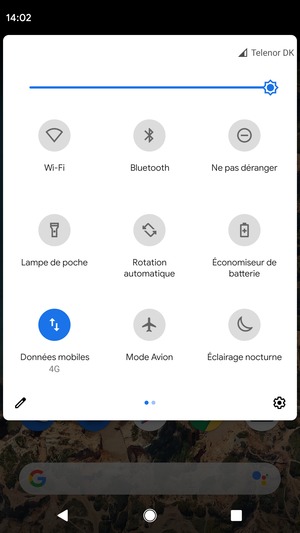 Régler la luminosité au niveau souhaité