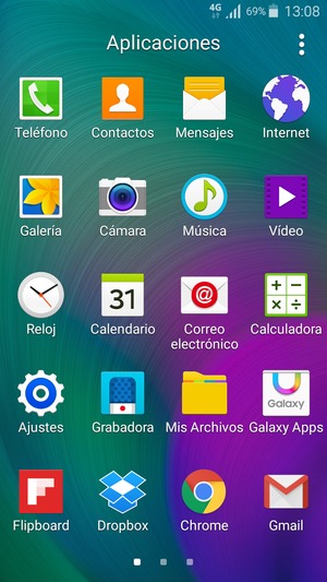 Seleccione Ajustes