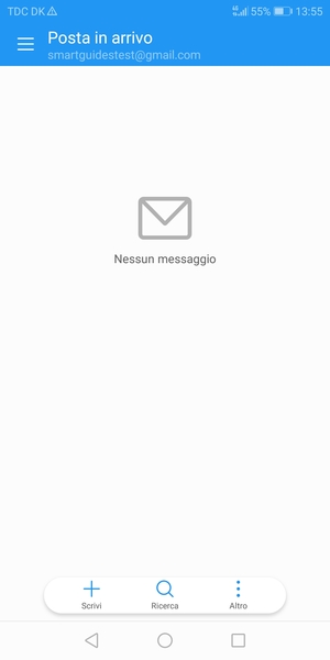 Il tuo Gmail è pronto per l'uso