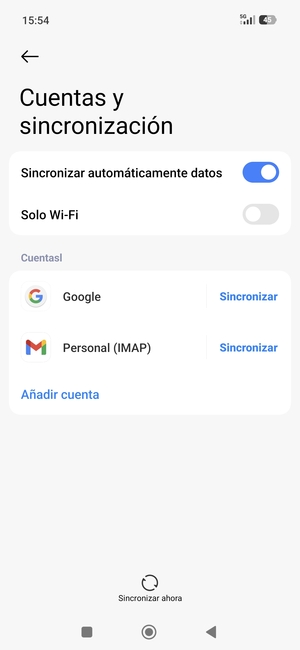 Seleccione Google