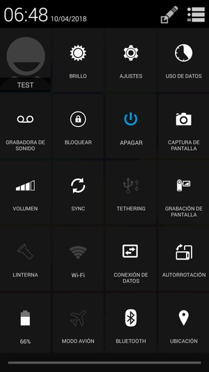 Desactive Wi-Fi y Bluetooth