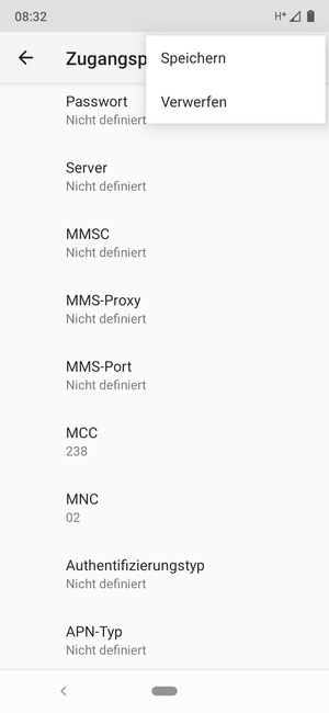 Wählen Sie Speichern
