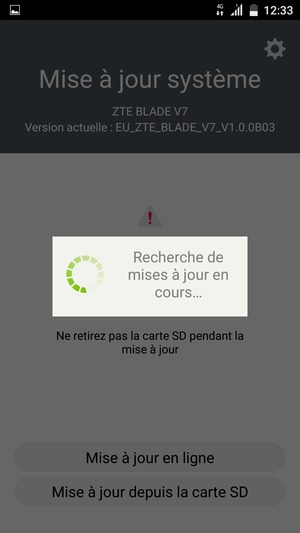 Veuillez attendre la fin de la recherche