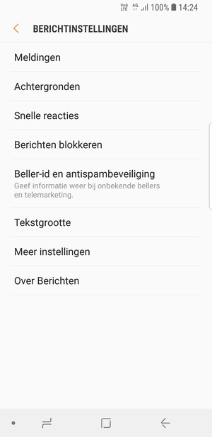 Selecteer Meer instellingen