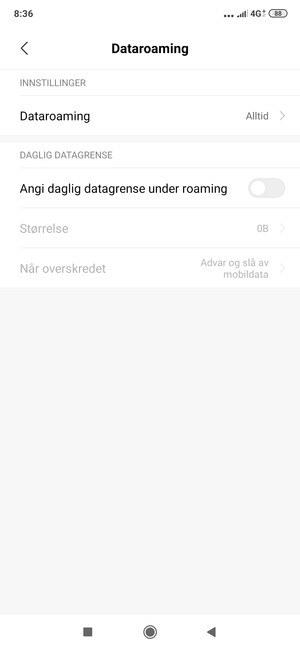 Velg Dataroaming