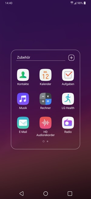 Wählen Sie E-Mail