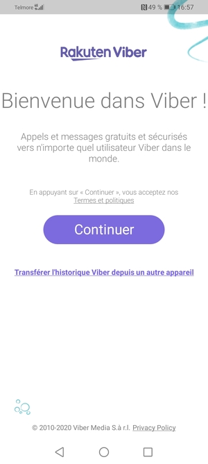 Votre appli est prête à l'emploi