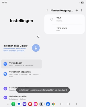Selecteer Toevoegen