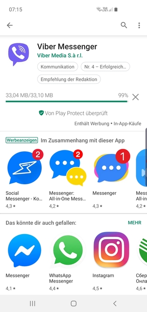 Warten Sie, bis der Installationsprozess  beendet ist