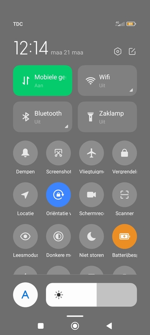 Schakel Batterijbesparing in
