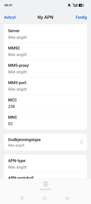 Bla ned og skriv inn internett-informasjon