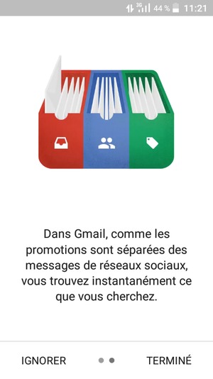 Sélectionnez TERMINÉ