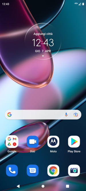 Seleziona Google