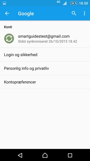 Vælg din konto