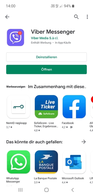 Wählen Sie Öffnen