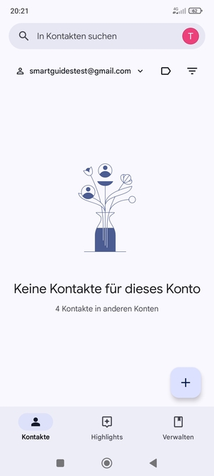 Wählen Sie Verwalten