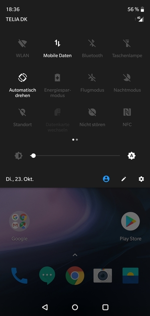 Schalten Sie Energiesparmodus ein