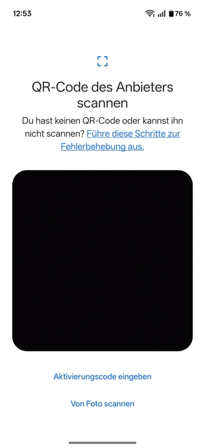Scannen Sie den QR-Code