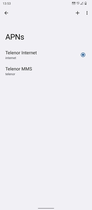 Select the Menu button