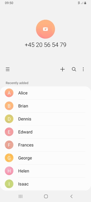 Select the Menu button