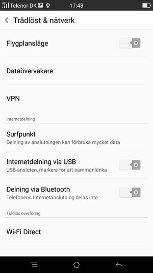 Välj Surfpunkt