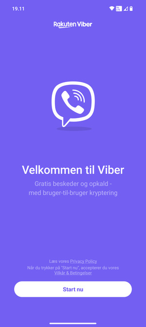 Din app er klar til brug