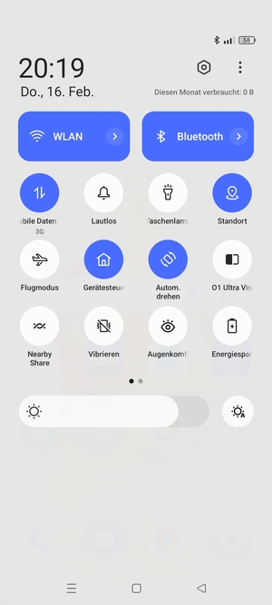 Schalten Sie WLAN und Bluetooth aus