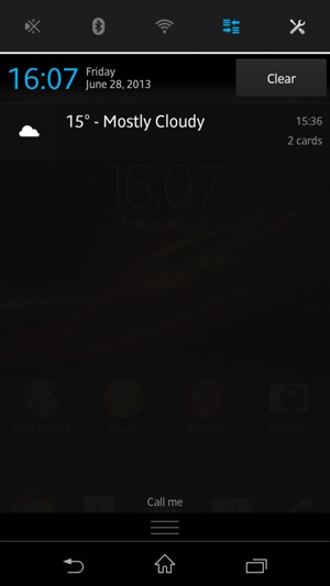 Select Mute to change to sound mode again