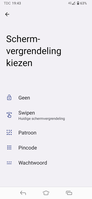 Selecteer Patroon