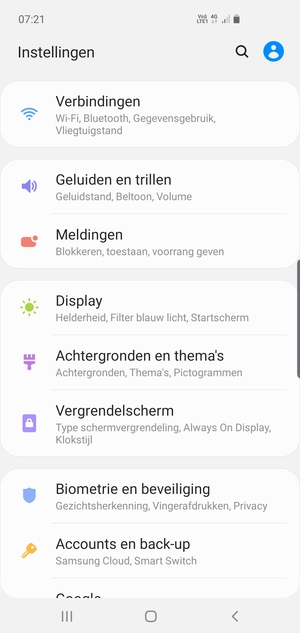 Selecteer Verbindingen