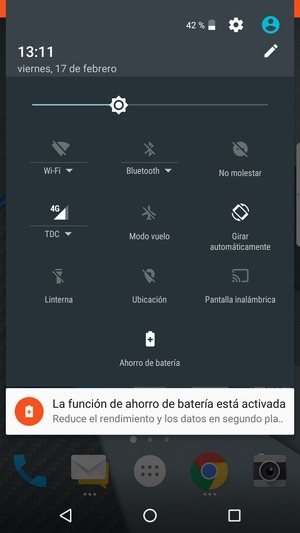 Active Ahorro de batería