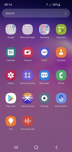 Select Settings