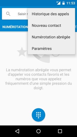Sélectionnez Paramètres