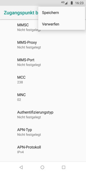 Wählen Sie Speichern