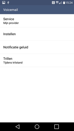 Selecteer Service