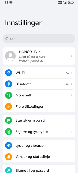Velg Mobilnett