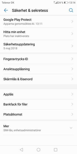 Välj Mer