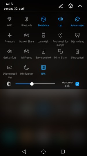 Kryss av i Automatisk avkrysningsboksen