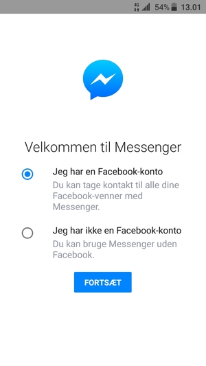 Din app er klar til brug