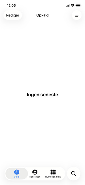 Vælg Menu-knappen