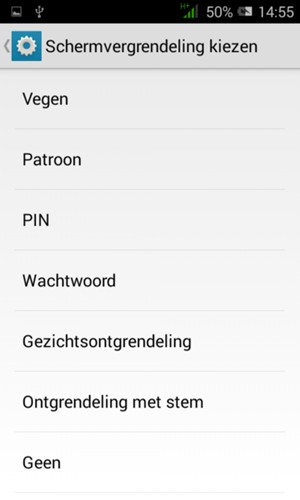 Selecteer Patroon