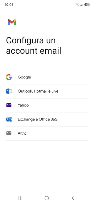 Seleziona Google