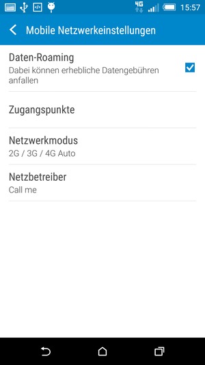 Wählen Sie Zugangspunkte