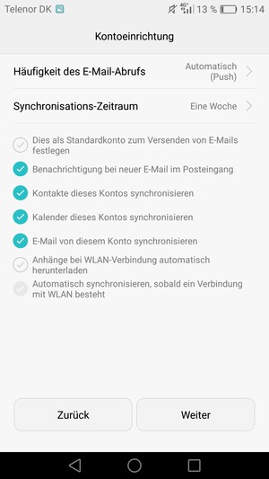 Wählen Sie Weiter
