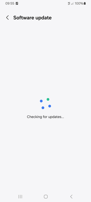 Wait for the search to finish