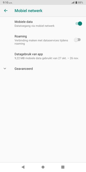 Selecteer Geavanceerd