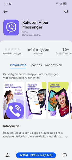 Selecteer INSTALLEREN