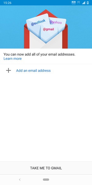 Select Add an email address
