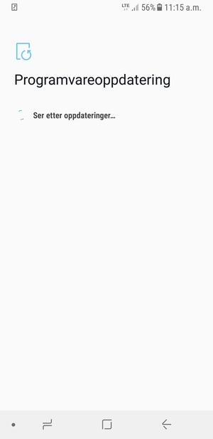Vent til søket er ferdig